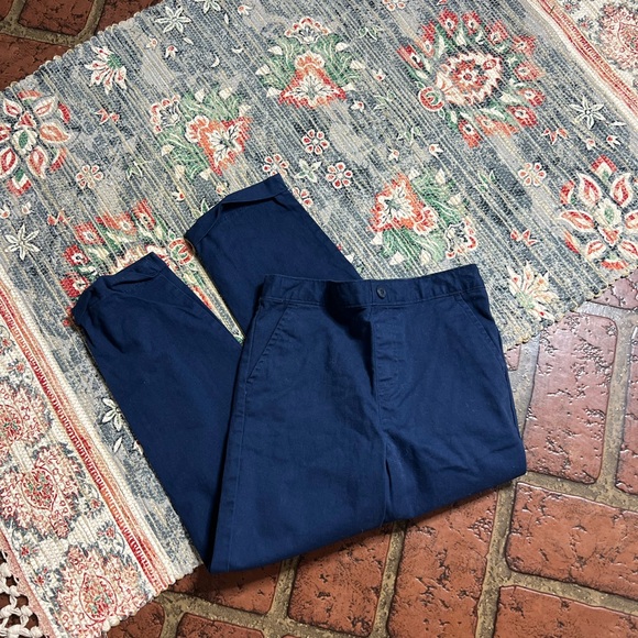 Wonder Nation blue pull on style dress casual pants - Picture 1 of 5